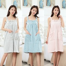 Japanese harness bath towels can be worn in wraparound household non-pure cotton water suction speed dry without hair bath nepotism