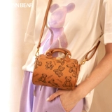 Ttwnbear & Guoobear Co -Brande Bears Printed Boston Bag 2024 New Fashion Crossbody Bag