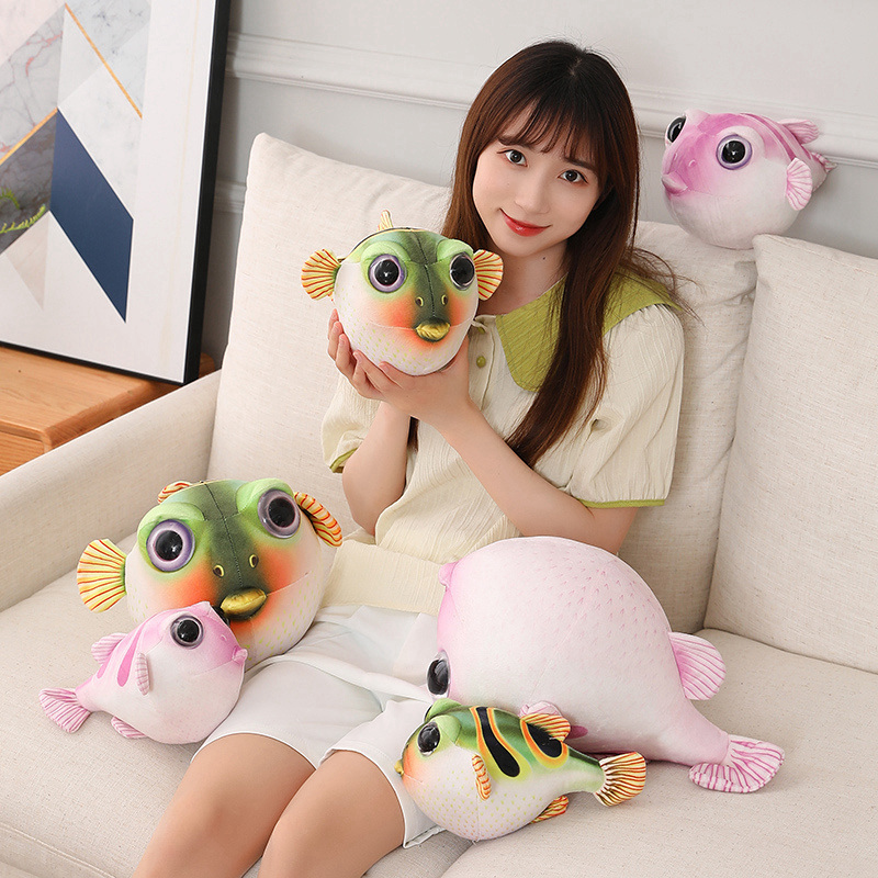 Simulated Pufferfish, Baby Pufferfish, Small Pufferfish, Ornamental Fish, Pufferfish Toy, Plush Toy, Stress Relief Toy, Stuffed Animal Simulated Pufferfish, Baby Pufferfish, Small Pufferfish, Ornamental Fish, Pufferfish Toy, Plush Toy, Stress Relief Toy, Stuffed Animal