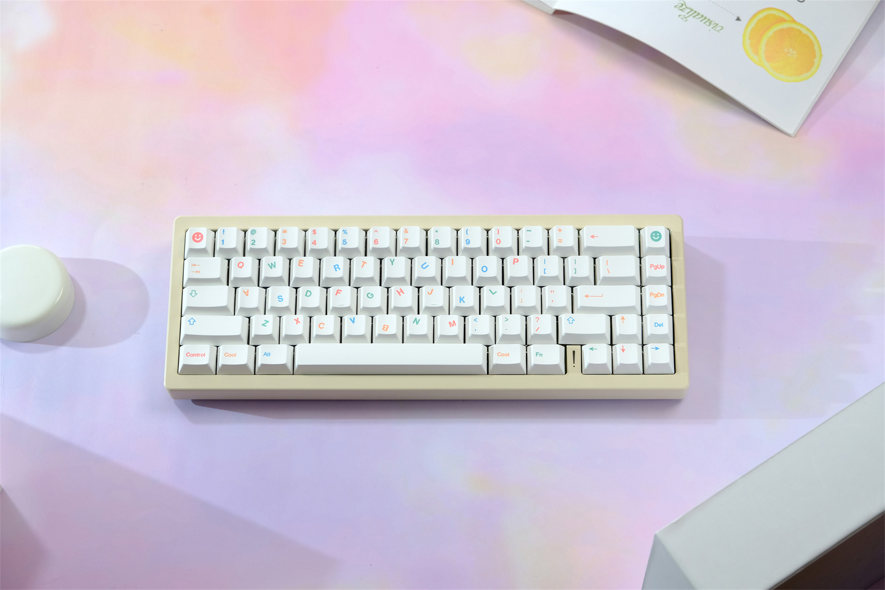 Gmk-クールキッズキーキャップセット、pbt、染料サブベッド、チェリー