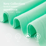 Зеленая летняя мятная футболка с коротким рукавом для отдыха