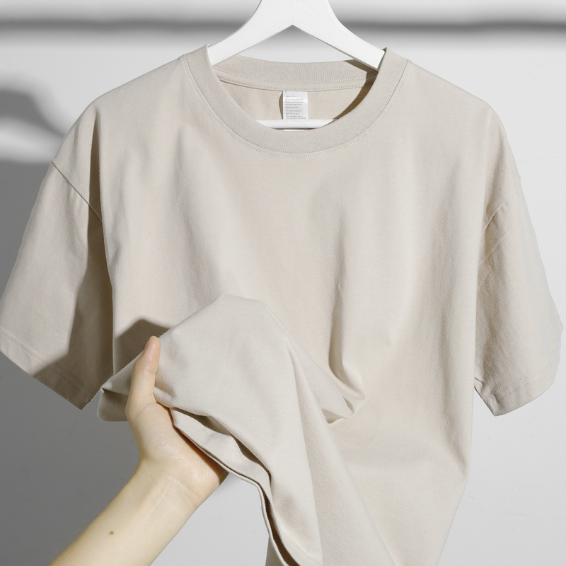 I Really Love This Lazy Feeling! Milk Tea Gray 260g Loose-Fitting Drop-Shoulder Crew Neck Short-Sleeve T-Shirt for Men and Women I Really Love This Lazy Feeling! Milk Tea Gray 260g Loose-Fitting Drop-Shoulder Crew Neck Short-Sleeve T-Shirt for Men and Women