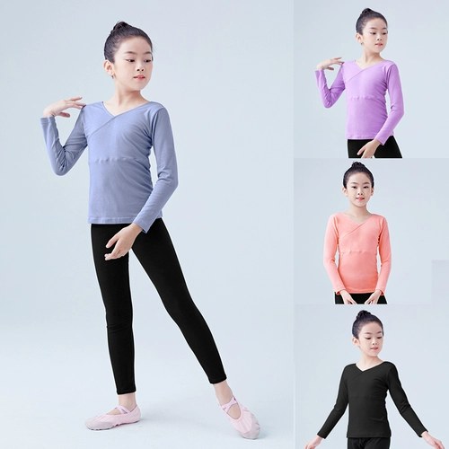 Детская танцующая черная осенняя спортивная одежда для тренировок