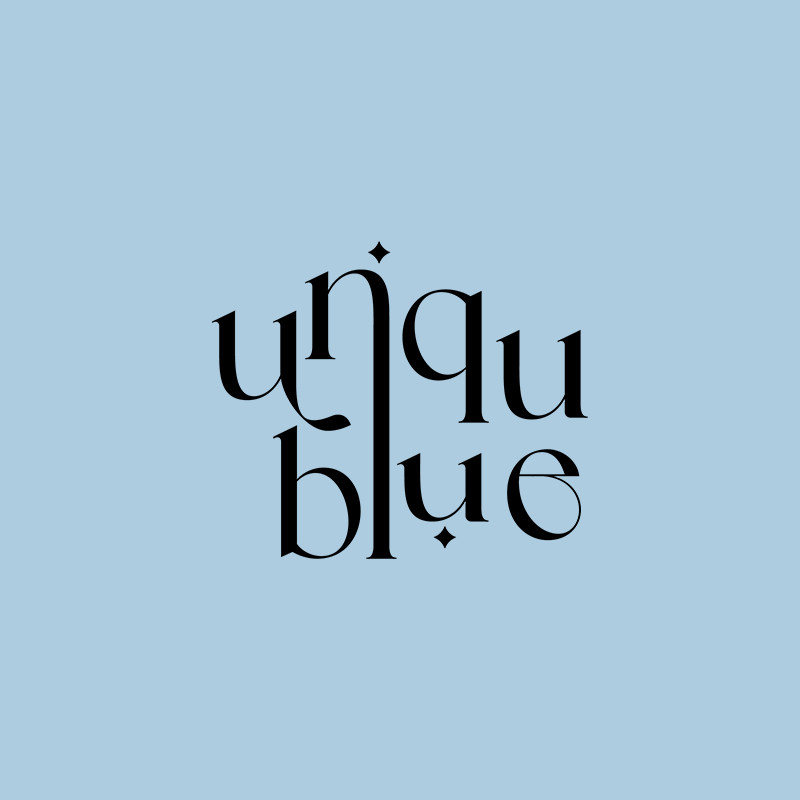Unique blue 独特的蓝色