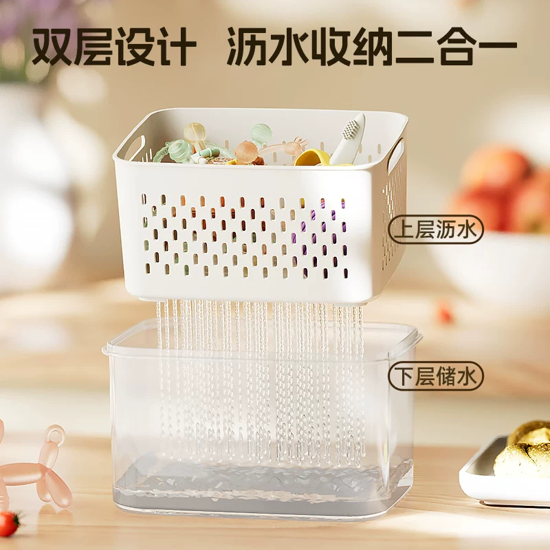Children's teether, capacious storage box, dustproof storage system, pacifier, toy