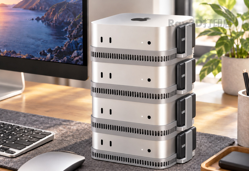 Stackable Base Stand for Mac Mini M4/M5Pro/M6 Stackable Base Stand for Mac Mini M4/M5Pro/M6