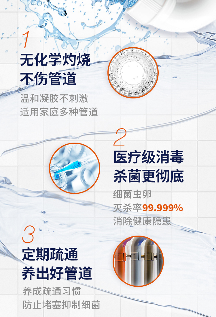 意大利进口 狐狸爸爸 管道疏通除臭剂 1L 塑料管可用 图4