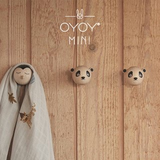 Oyoy Denmark Cute Decorative Animal Wooden Hook Handle Children's Room Coat Hook Nordic ins Wall-Mounted
