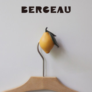 Berceau Lemon Hook Creative Decoration for Children's Room Cabinet Door Handle, No-Drill Entryway Key Storage Wall Hanger