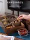 German Light Luxury High-End Chinese-Style Compartmentalized Dried Fruit Box for Home Use, Living Room Coffee Table Snack Candy Storage Box, Fruit Display Tray