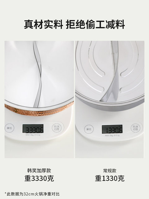 German thickened 316 stainless steel mandarin duck pot hammer pattern hot pot basin household pot induction cooker special 2026 new model