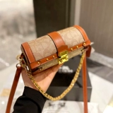 Шанхай Канг искренний 2024 Новый модный подлинная кожа