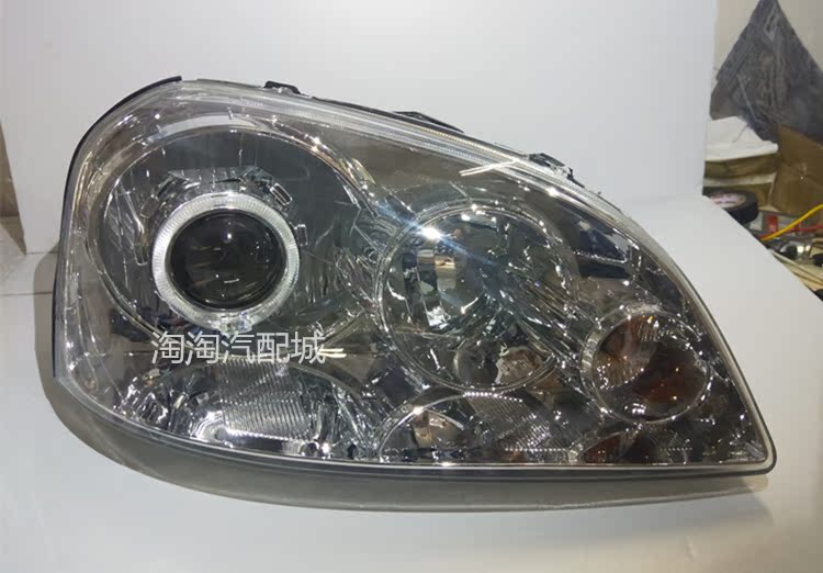 Buick cũ Excelle lắp ráp đèn pha đôi ống kính ánh sáng xenon đèn thiên thần mắt quỷ ban ngày chảy nước mắt nhẹ - Đèn HID xe máy đèn xe máy