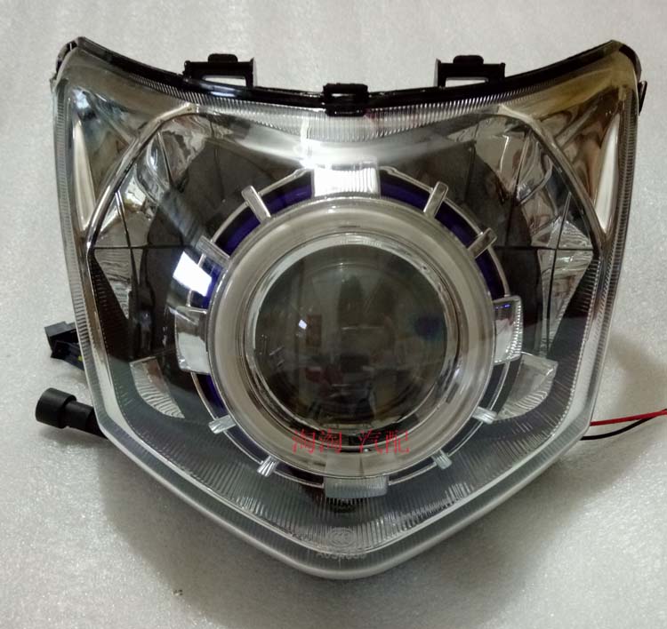 Wuyang Honda WH150-3A 悍 氙 xe máy Xenon đèn pha lắp ráp đèn pha mắt thiên thần - Đèn HID xe máy đèn xe máy