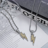 Подвеска подходит для мужчин и женщин для влюбленных в стиле хип-хоп, универсальные аксессуары, легкий роскошный стиль, простой и элегантный дизайн