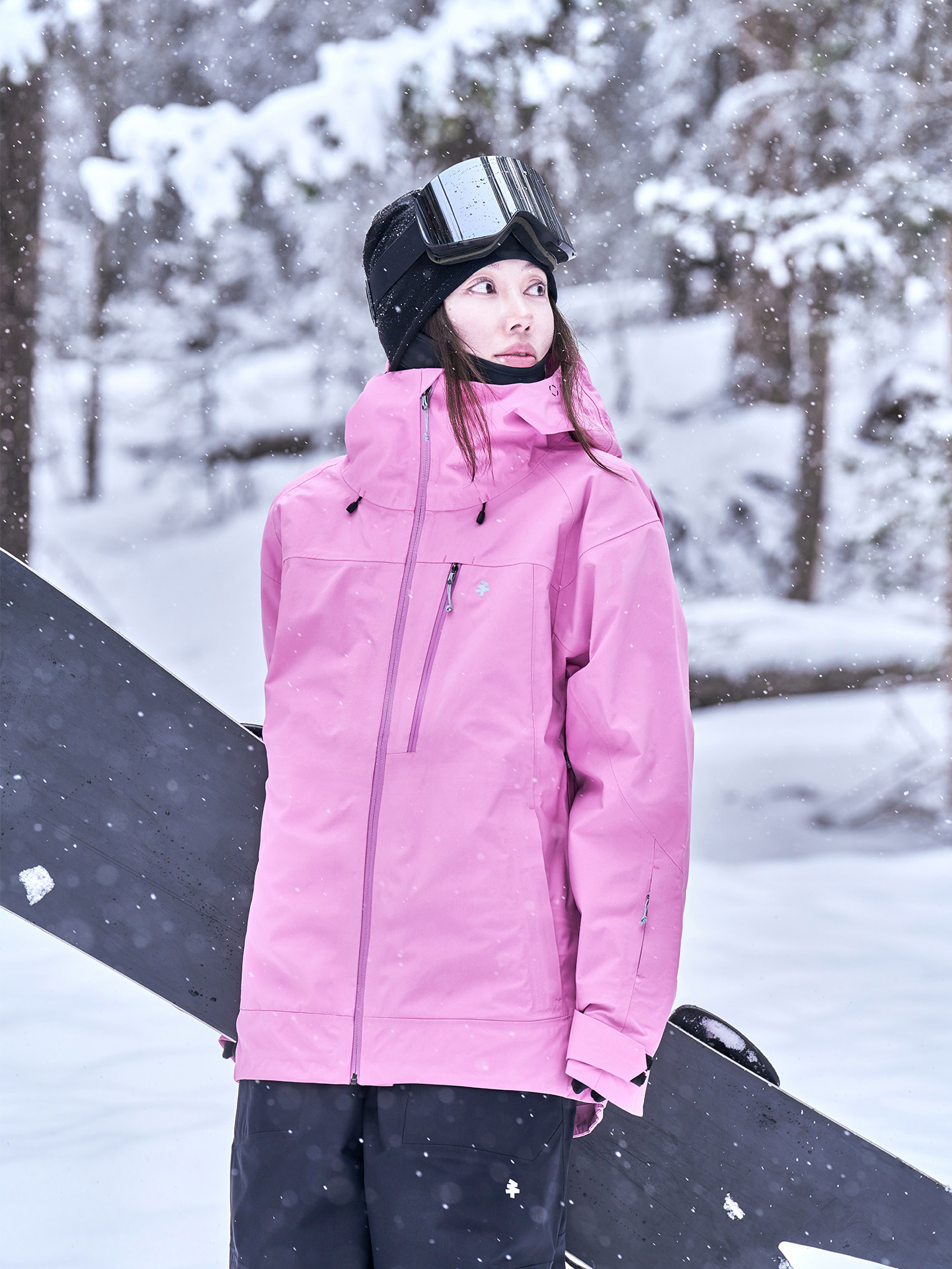 Awka Ski Jacket for Women and Men, Professional Snowboard 3L Waterproof Jacket, High-End 2025 New Warm Top