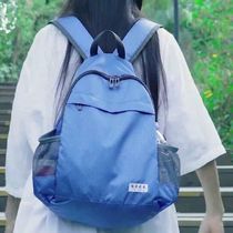 New Waterproof Nylon Women Backpack 2021 Solid Color Casual