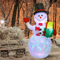 150cm LED Illuminated Infratable Snowman Air Pump Infratable