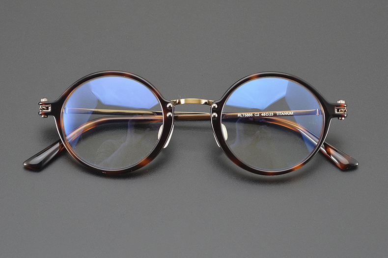 Ehan Vintage Titanium Eyeglasses Frame – Fomolooo