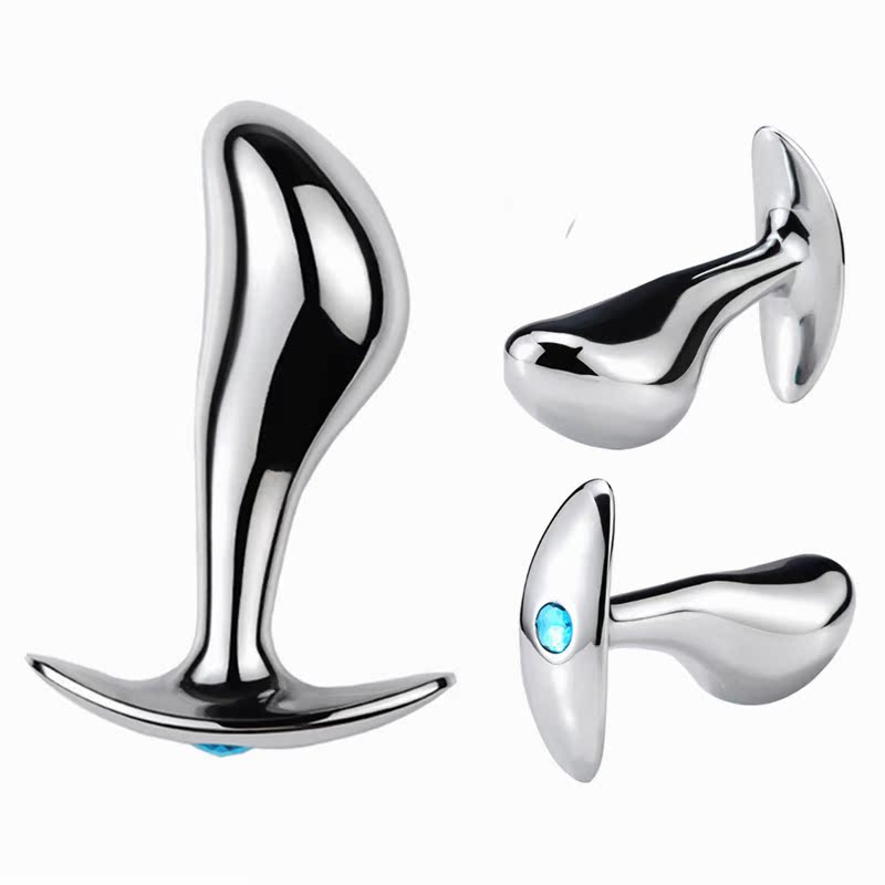 Stainless Steel Prostate Massage Butt Plug Anus Stimulator S
