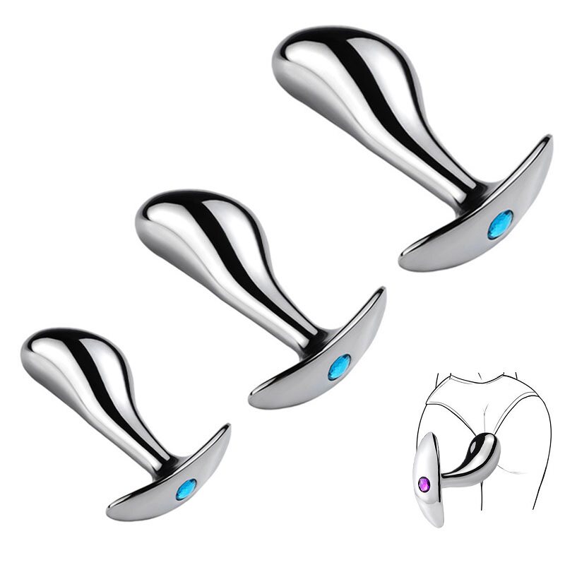 Underwear outdoor small medium large size metal anal beads b