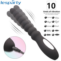 10 Speed Anal Vibrator Unisex Sex Toys Dual Motor Butt Plug