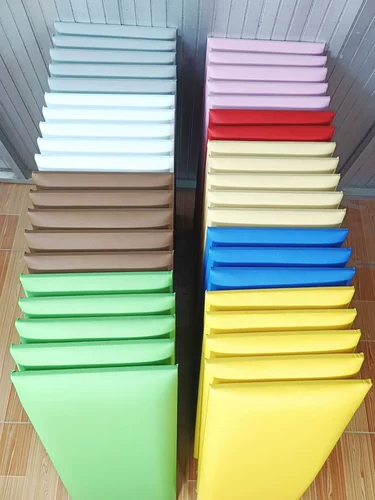 Девять -летняя хранилище более 20 цветов цветных анти -коллизионных мягких заливных тканевых стен