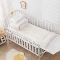 Kindergarten Special Cotton Was Thick Double Cotton Cotton Core Feather Mat Core Three-Piece Set