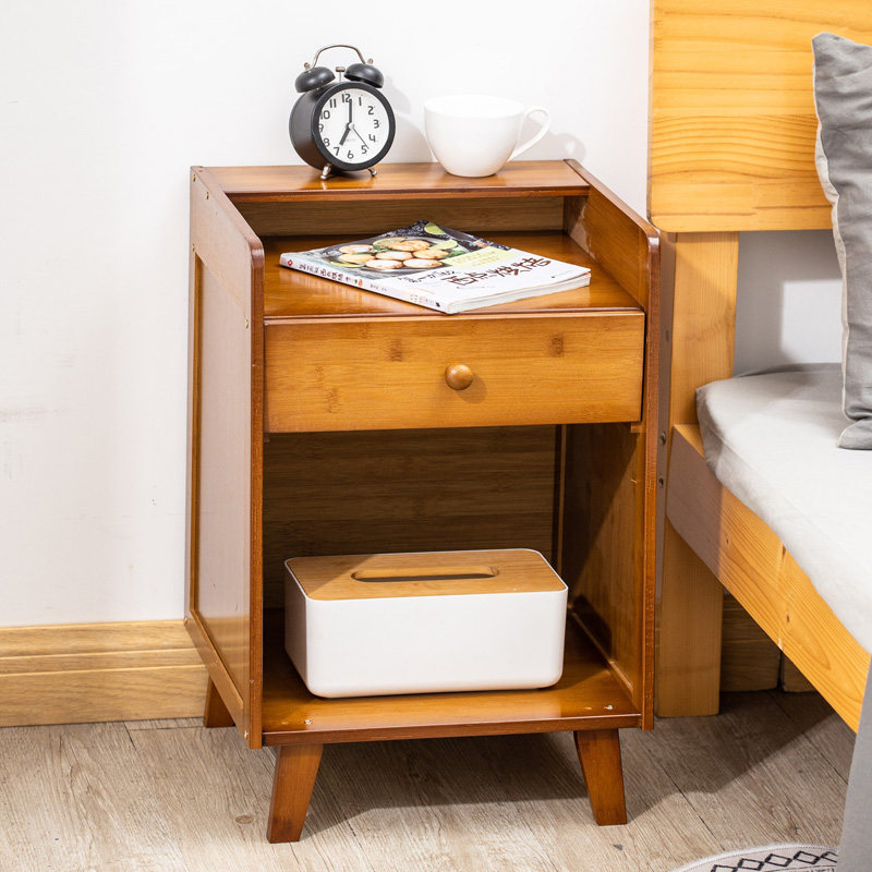 Simple Bed Cabinet Limited Modern Economy Nordic Cabinet Bedroom Bed Sitting Cabinet