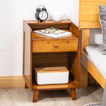 Simple bed head cabinet shelve minimalist modern economy type Nordic storage cabinet Bedroom bedside small cupboard lockers