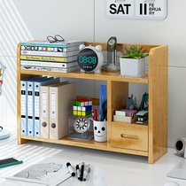Simple table Bookshelf Childrens student Dormitory Desk Containing Shelf Small Office Desktop Small Shelf Shelving Shelf