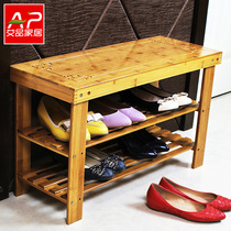 Nanzhu wearing shoes stool stool shoe cabinet storage stool long stool small shoe rack simple modern European style