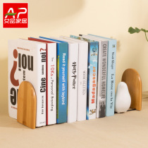 Nanzhu simple book stand clip book by book clip baffle retractable student creative office desktop small bookshelf storage rack