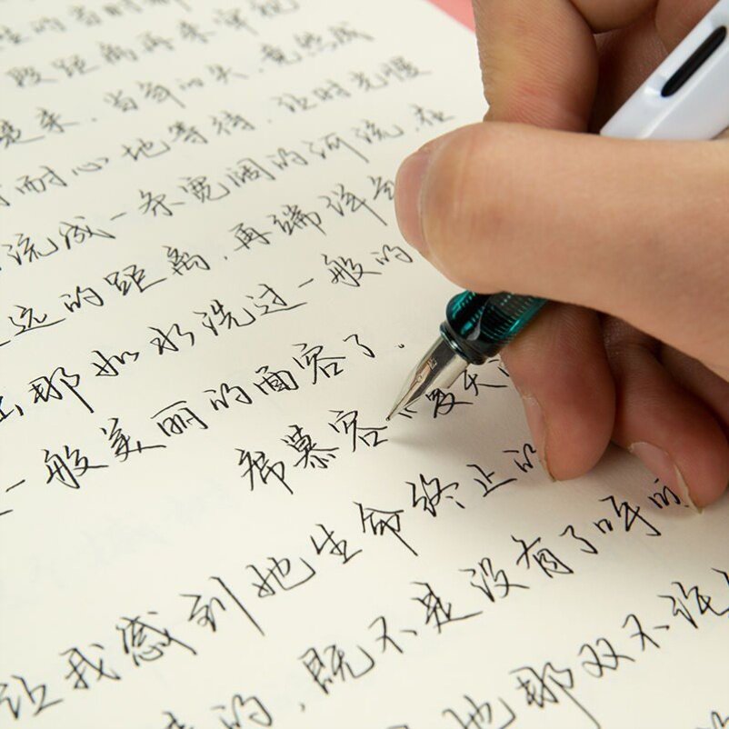 Cherry Blossom Font Girls Handwritten Font Beautiful Practice Line Regular Script Line Pen Hard Pen Calligraphy Practice Book Copy