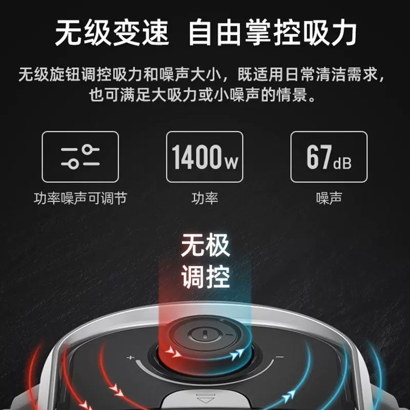 Пылесос бытовой Midea с большой всасывающей мощностью, маленький мощный ручной пылесос для автомобиля, с высоким питанием, бесшумный, удаление клещей