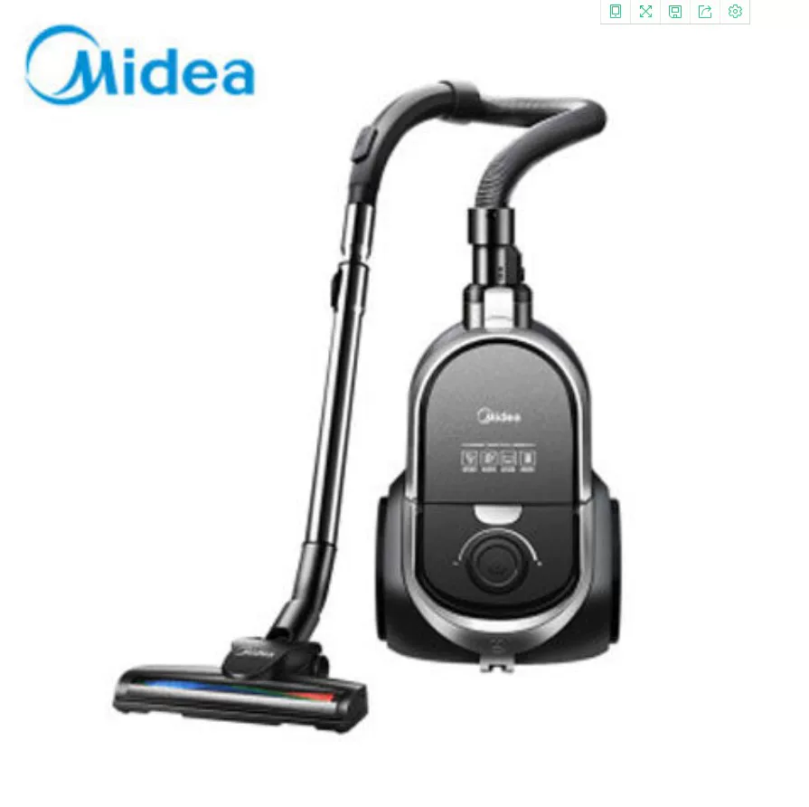 Пылесос бытовой Midea с большой всасывающей мощностью, маленький мощный ручной пылесос для автомобиля, с высоким питанием, бесшумный, удаление клещей