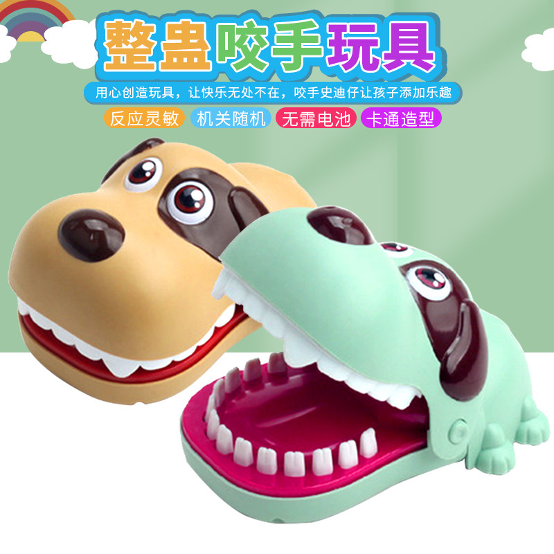 Hippo toy bites fingers large shark bites toy children with fun jitsu teeth bite crocodile