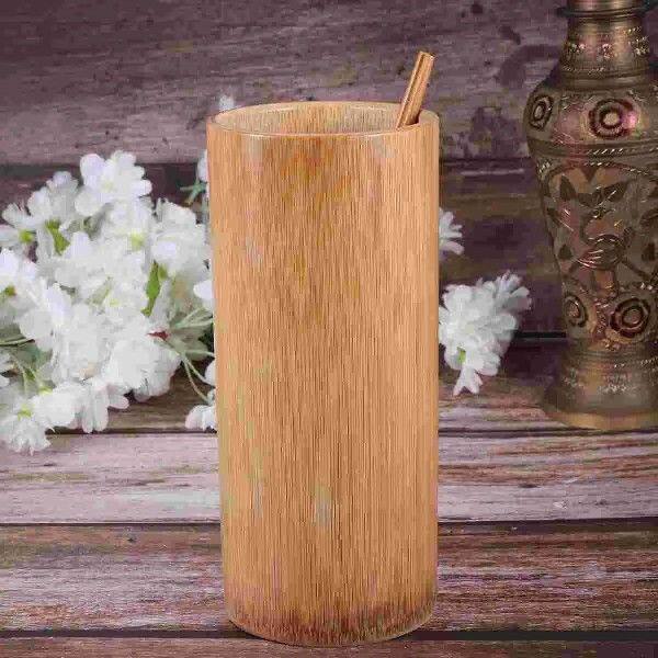 20 CM Chopsticks Storage Barrel Bamboo Holding Rack Cooking -