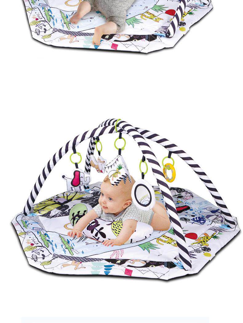 Игровой коврик для детей 健身游戏架宝宝婴儿毯玩具爬行垫0多岁围栏海洋益智功能早教音乐 Other