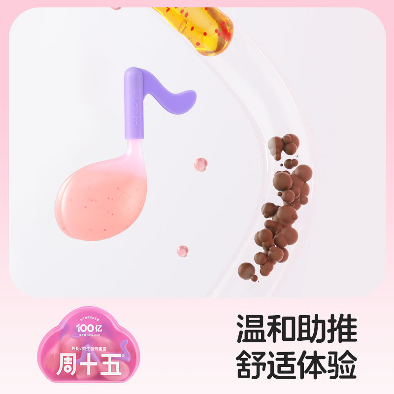 Friday Probiotics External Use Honey Dew Is Suitable for Pregnant Women and Adults Preparing for Childbirth. the Appearance of the Product Is Patented and Comes in a Soft Tube