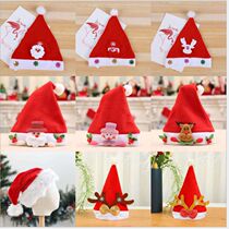 Christmas old hat red Christmas hat children baby baby hat kindergarten dressed up headdress
