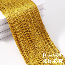 Golden thread curtain wedding layout Korean multi-size style wedding encryption tassel stage background partition curtain decoration