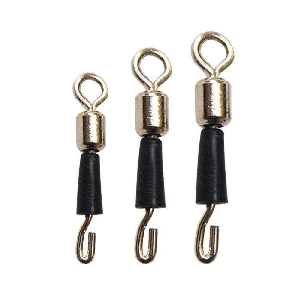 50x Baring Swivels Ball Bearing Swivel Solid Rings Filing -
