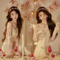 Платье, перчатки, 39 размер