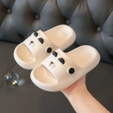 Детские летние тапочки для мальчиков, нескользящие слайдеры, мягкая подошва, семейный стиль