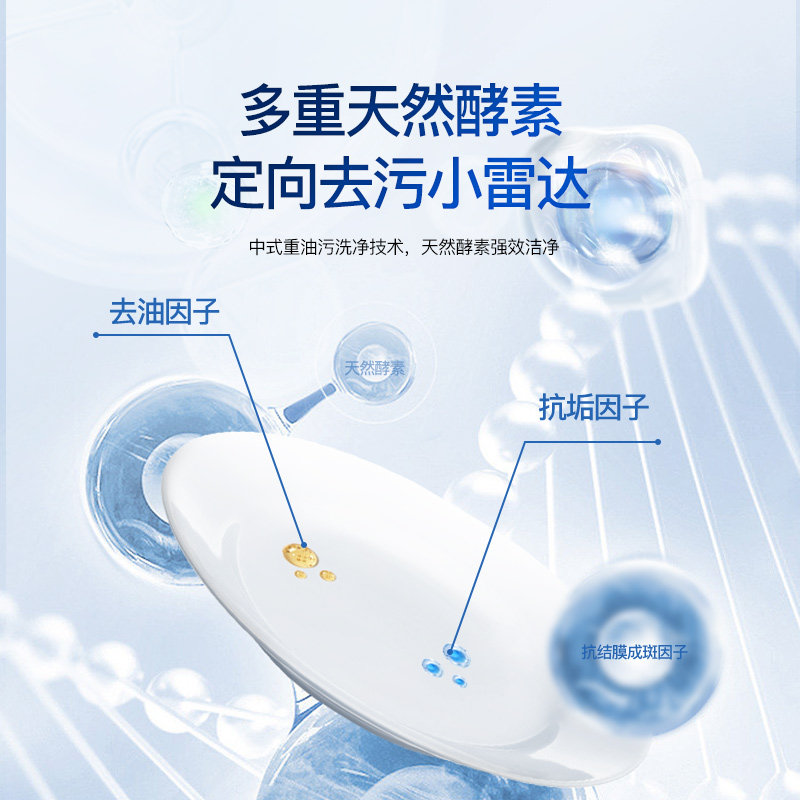 Deshi Kitchen Dishwashing Powder 1kg Large Bottle Value Pack, 99.9% Bacteria Removal, Dishwasher-Safe Cleaner, Degreaser, Consumables