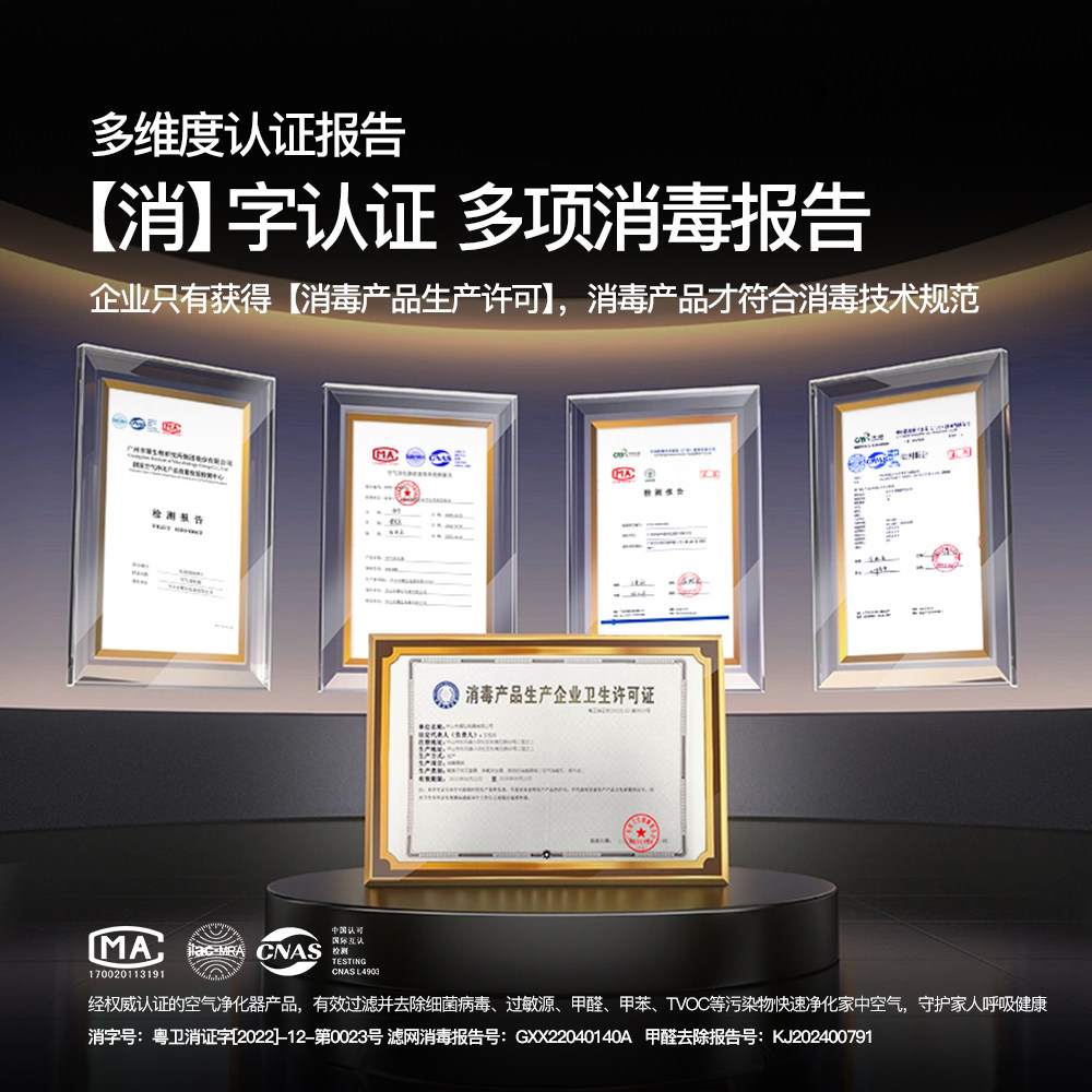 Deshichu Air Purifier Special Filter Element Formaldehyde Removal Filter Net for Home Use Formaldehyde Removal New House Negative Ion Uv Sterilization