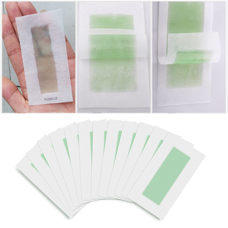 10Pcs Professional High Quality Hair Removal Wax Strips Waxi