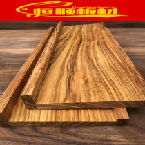 Imported logs small zebra wood ebony wood square timber panels DIY countertop partitions step boards bay window furniture
