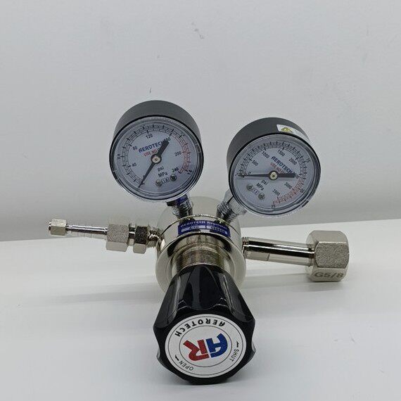 包邮中科艾尔A-1H单级双表工程机械减压器阀门压力表A-2H双级减压